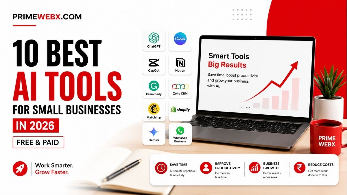 Digital Marketing Agency in Mumbai | PrimeWebX 29 best AI tools for small businesses in 2026