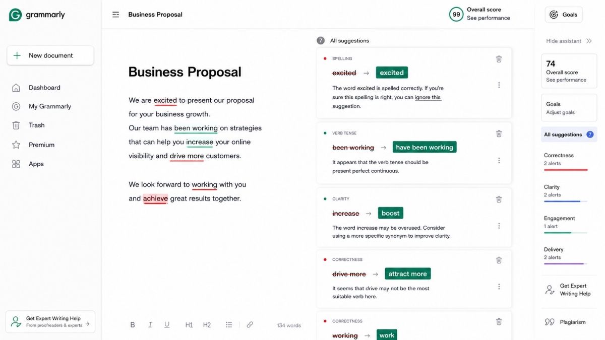 10 Best AI Tools for Small Businesses in 2026 Free and Paid 6 Grammarly