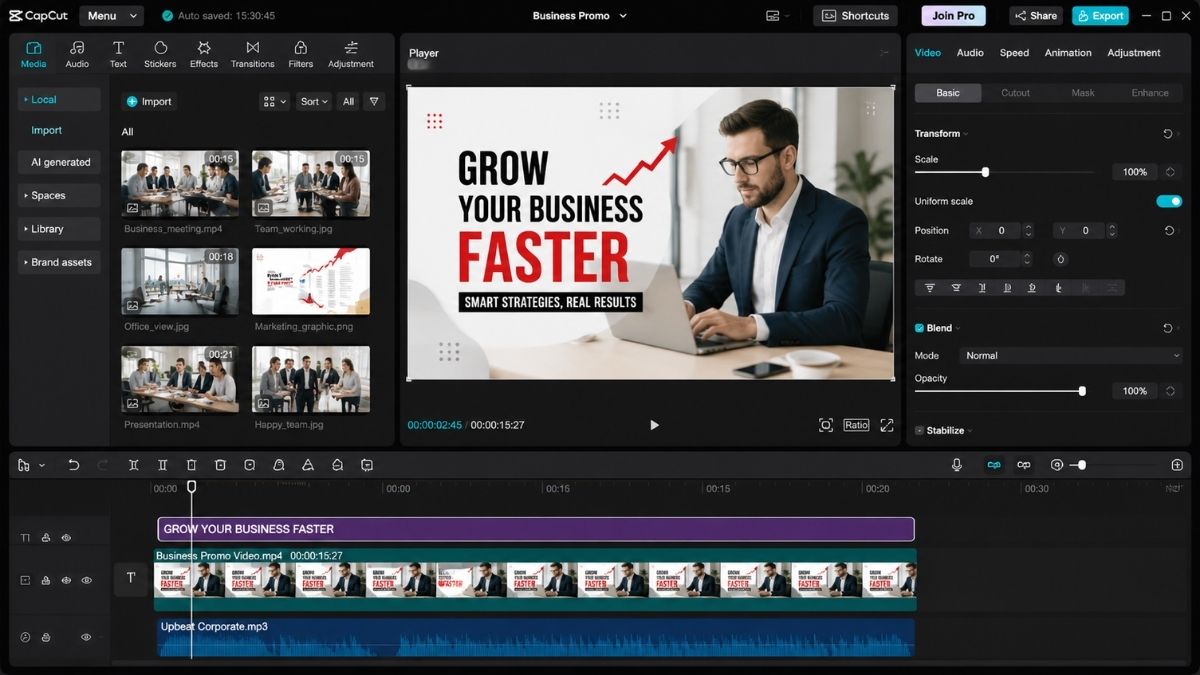10 Best AI Tools for Small Businesses in 2026 Free and Paid 5 capcut