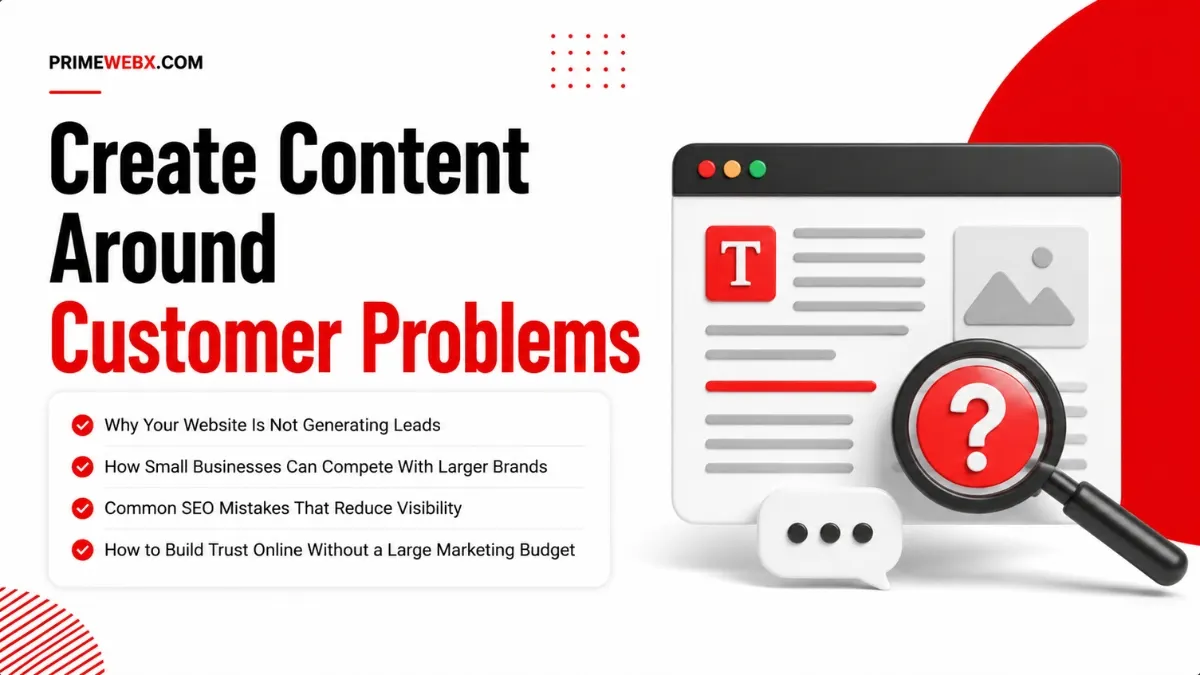 AI Marketing Strategy for Startups: How to Generate 100 Leads Without Spending on Ads 4 Create Content Around Customer Problems